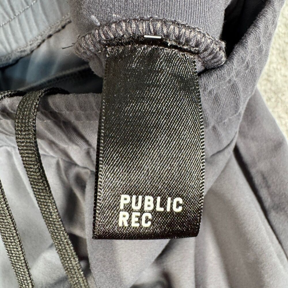 Public Rec Pants Mens 36x32 (36X30) Blue Jogger Athletic Tapered Drawstring - Picture 8 of 15